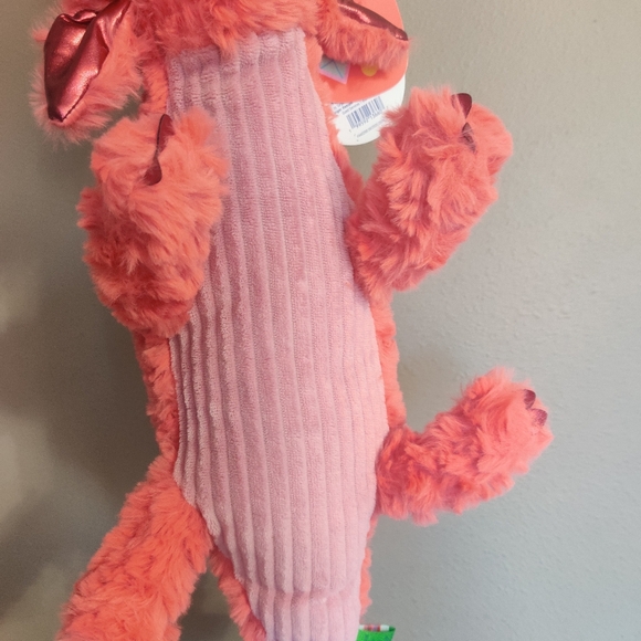 Gigglescape Red Dragon Plush NWT Super Soft Fuzzy New Stuffed Animal Valentine's - Picture 14 of 14